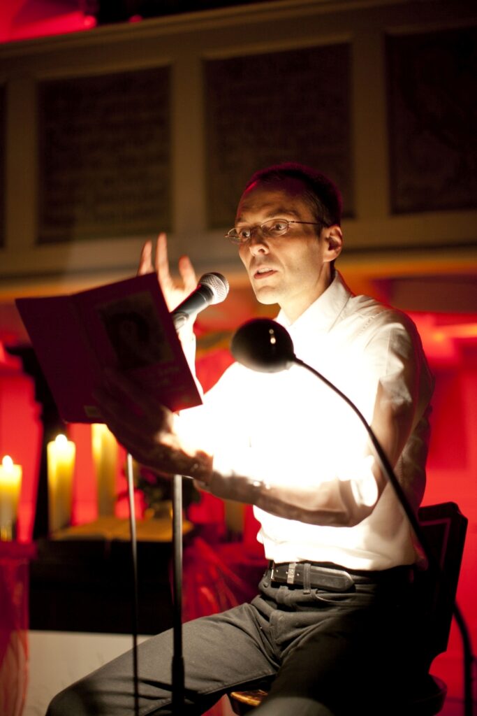 Georg Magirius liest aus "Es begab sich in diesen Tagen", Christvesper, Hessischer Rundfunk