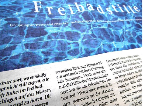 Freibadstille